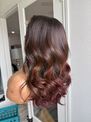 Ombré wavy (no layer)