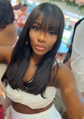 Silky Straight (16” bangs)
