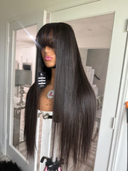 Silky straight Bangs (24")